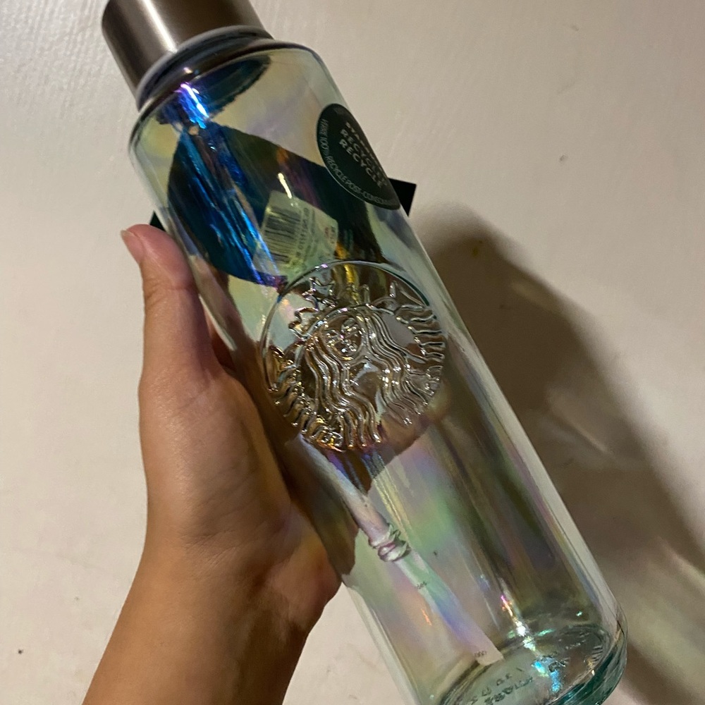 Starbucks glass bottle